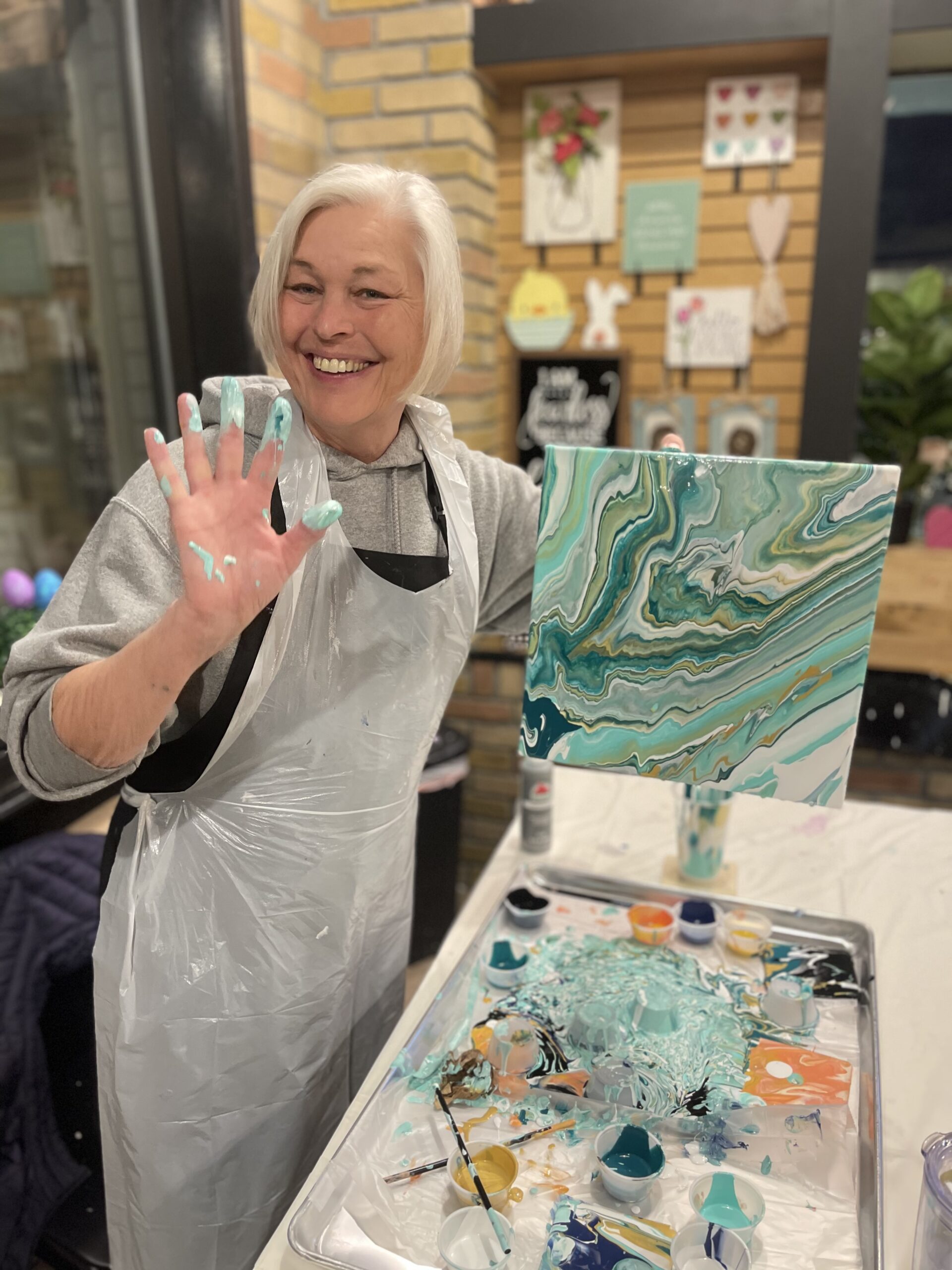 Paint Pour Class - January 19th - Image 12