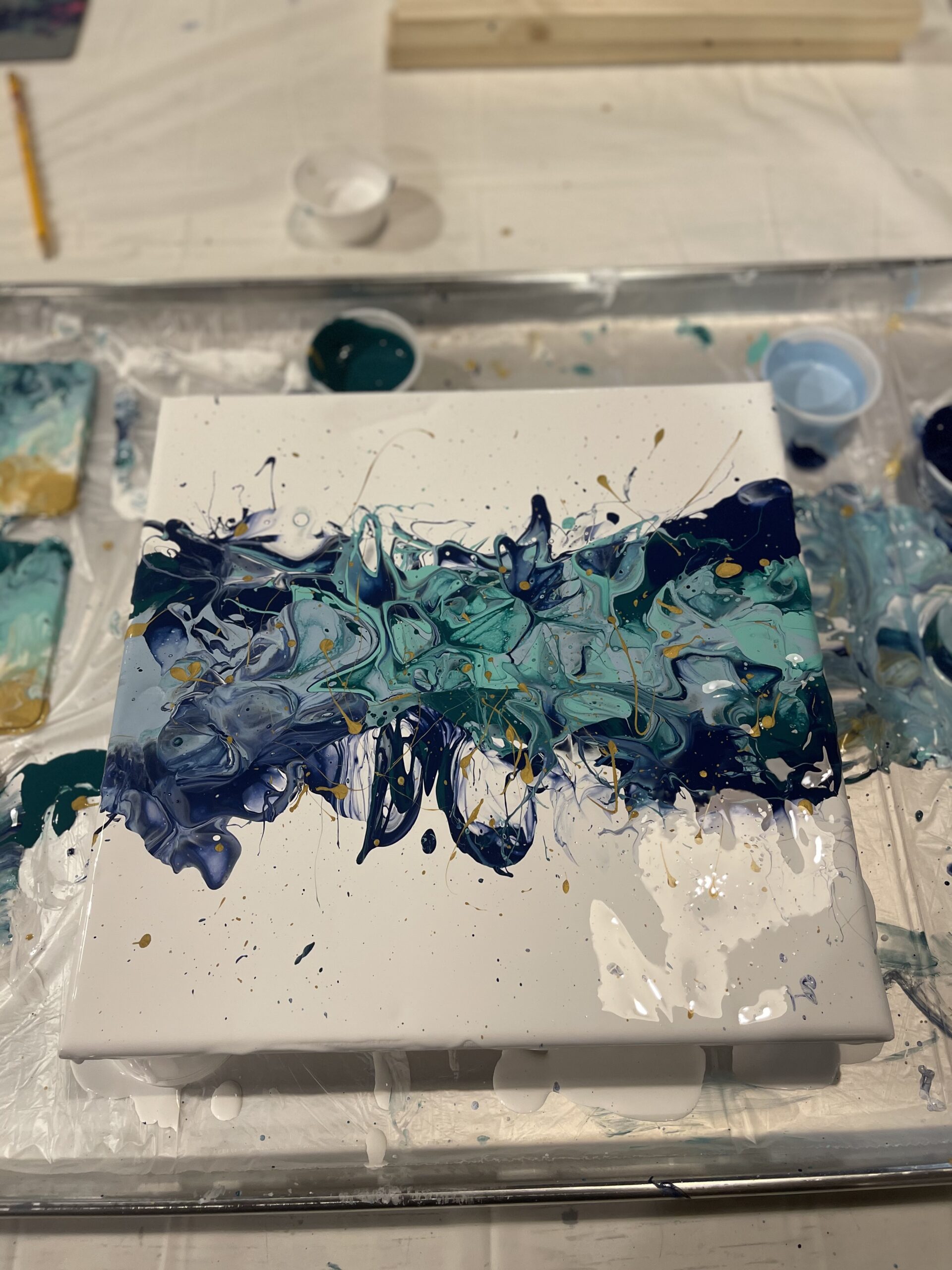Paint Pour Class - January 19th - Image 13