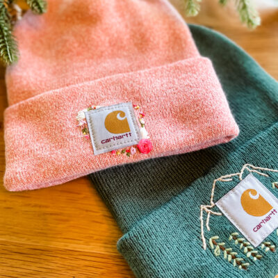 Carhartt Hat Embroidery Class - Sunday, February 8th