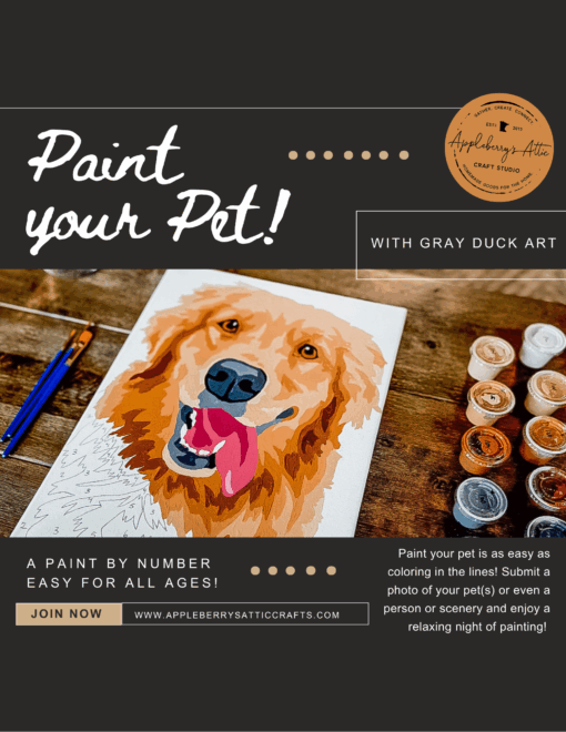 Paint Your Pet - Tuesday, Dec. 16th