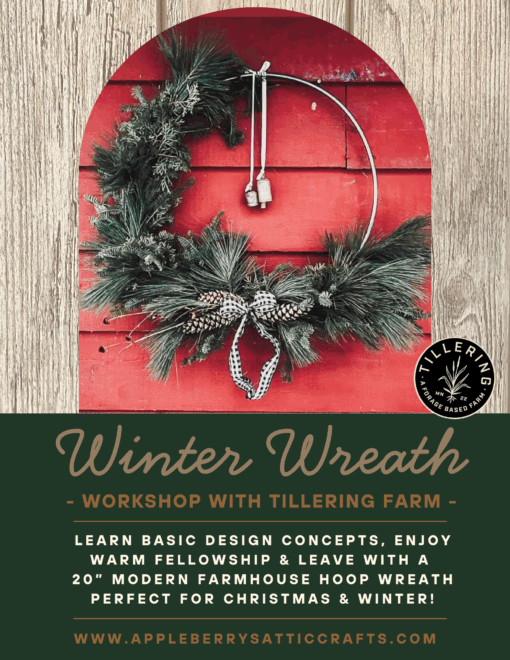 Winter Wreath Workshop - Monday, Nov. 24th