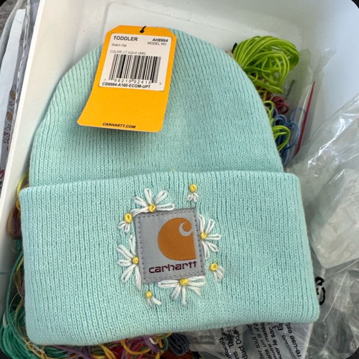 Carhartt Hat Embroidery Class - Tuesday, December 30th - Image 5