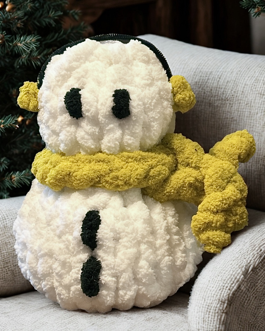 Hand Knit Snowman - Monday, December 29th