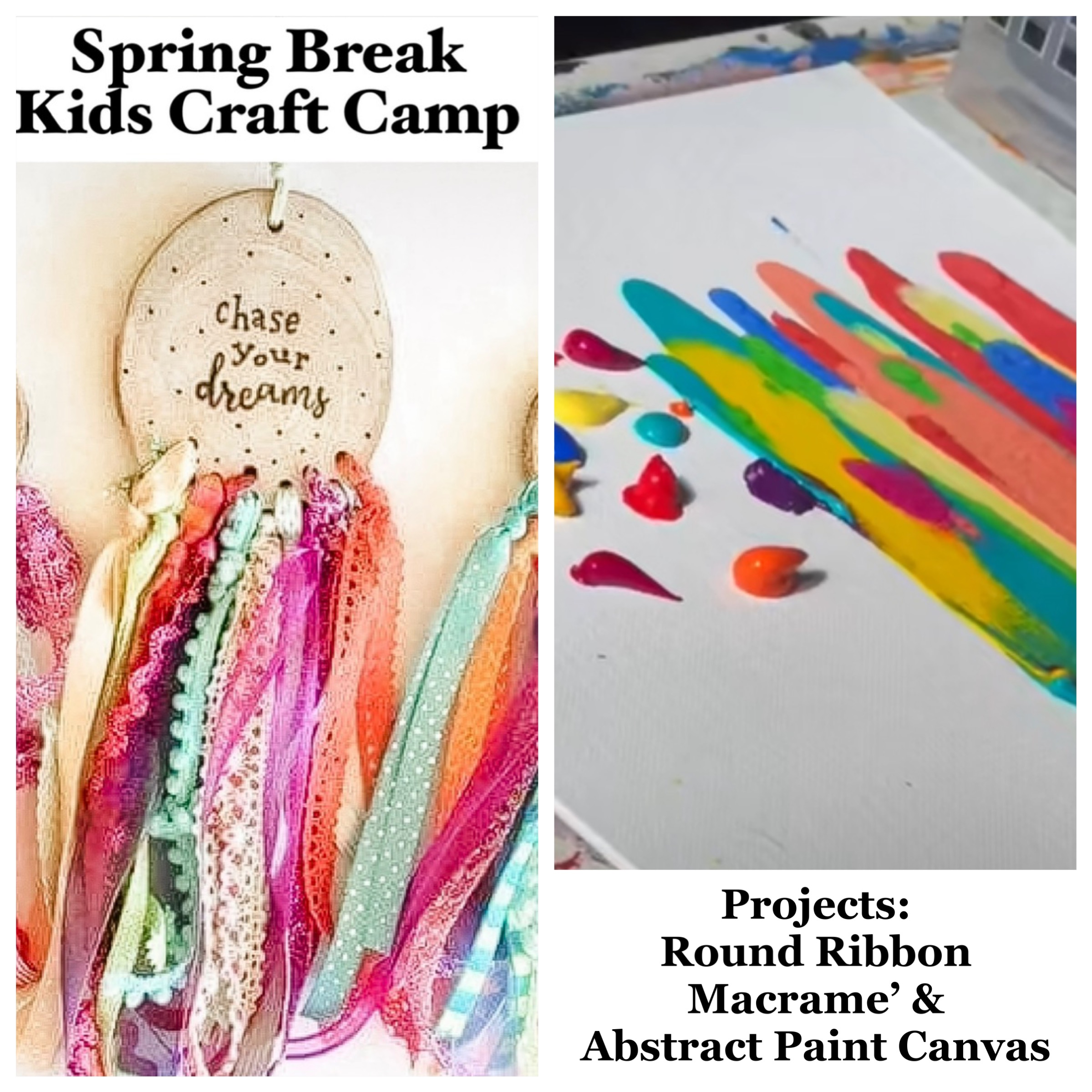 1 DAY SPRING BREAK Kids Craft Camp! March 11th