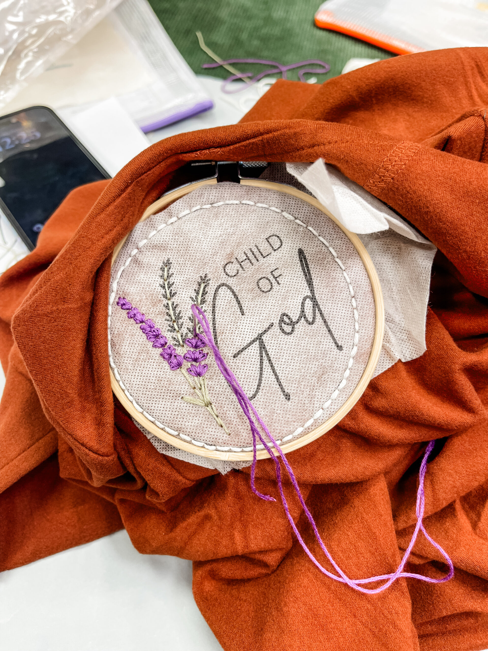 Sweatshirt Embroidery Class - Sunday, April 26th - Image 6