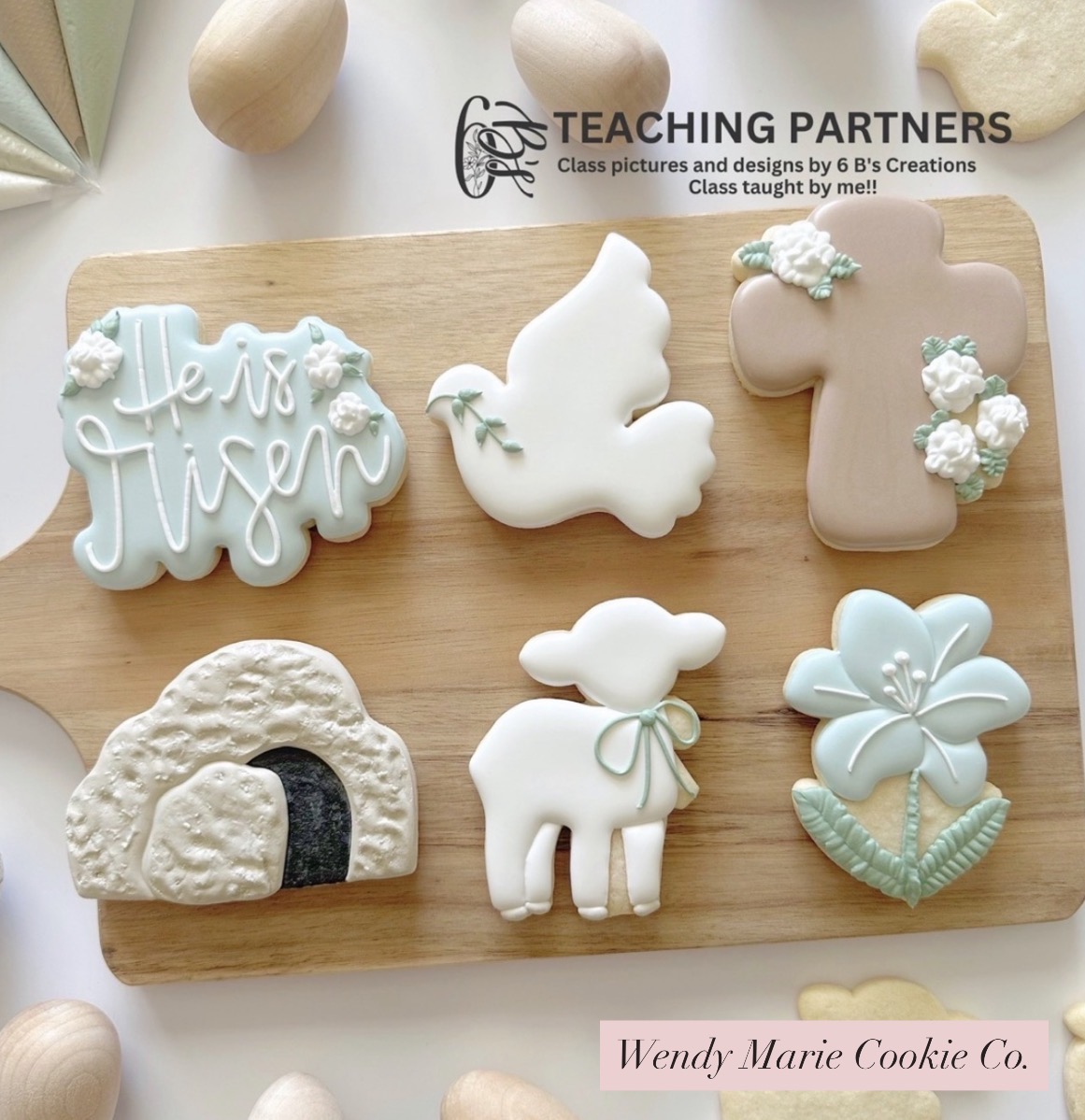 He is Risen Easter Cookie Class - Wednesday, April 1st